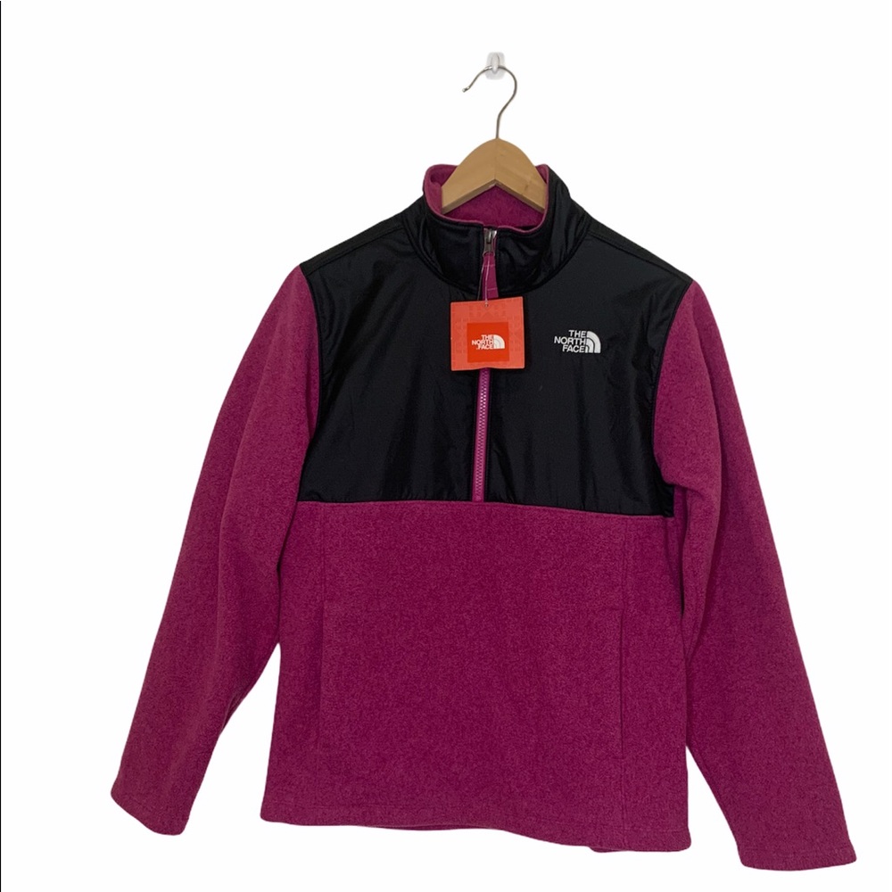 The North Face | Magenta | Pullover Fleece Sweatshirt | Juniors | NWT | 14/16